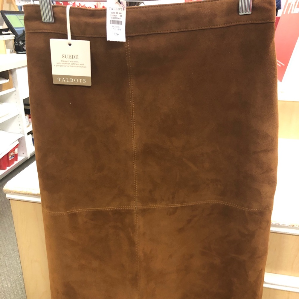 Suede Skirt
